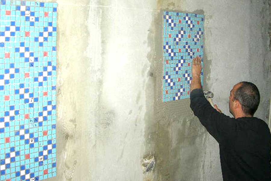 Mosaic Tile Design - Installation - 2003.