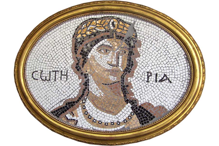 Mosaic tile design - Portrait - 2005.