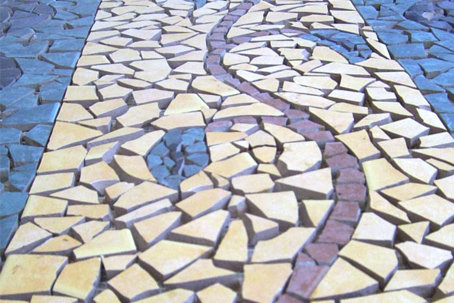 Very first Mosaic work - 2003